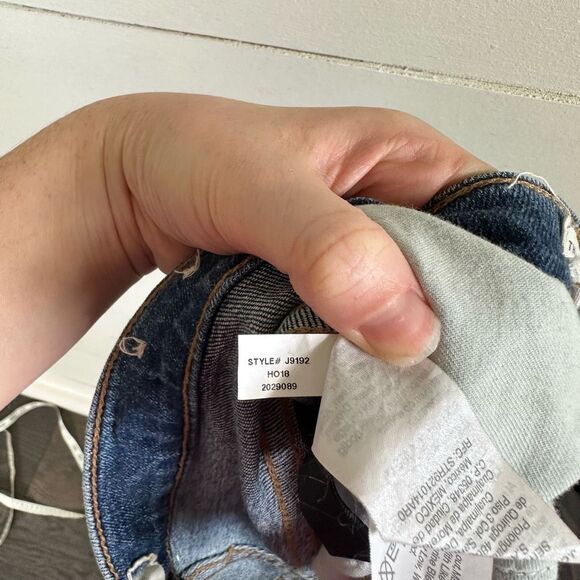 Madewell Women’s 24 High Rise Slim Boyjean Frisco Wash Jeans - Picture 7 of 8